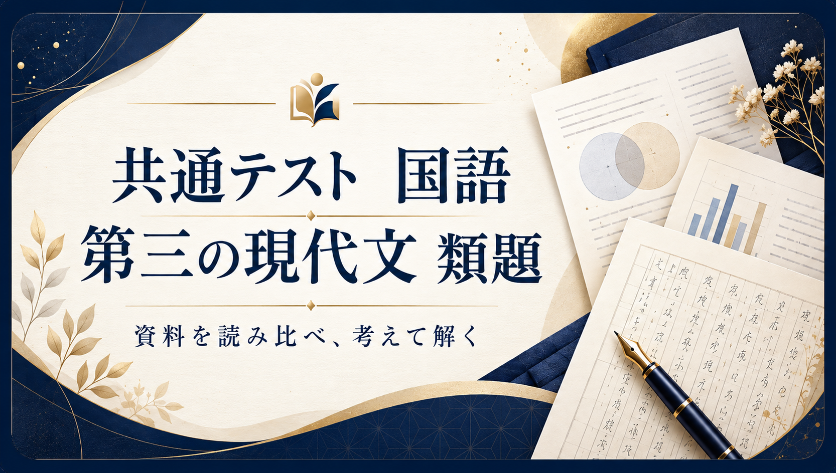 共通テスト 国語 第三の現代文 類題 — 解いてその場で採点・解説